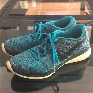Nike lunarlon blue size 10